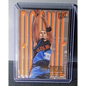 1995-96 Donny Marshall #276 Fleer Ultra Rookie Basketball Card